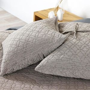 COUSSIN COTE DECO Housse de coussin en Microfibre Lavée MO