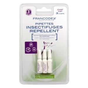 chat pipette vermifuge