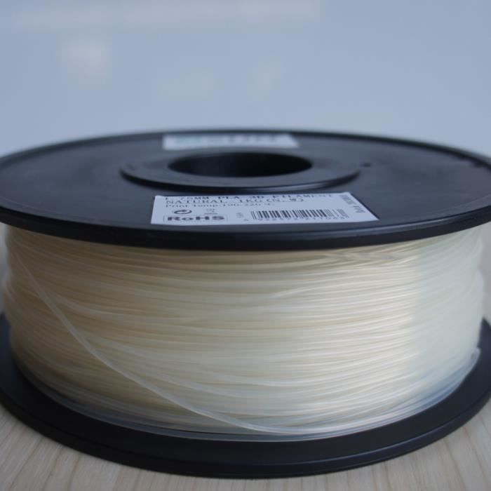 ESUN Filament pour Imprimante 3D PLA ESUN - Naturel - 3 mm - 1kg