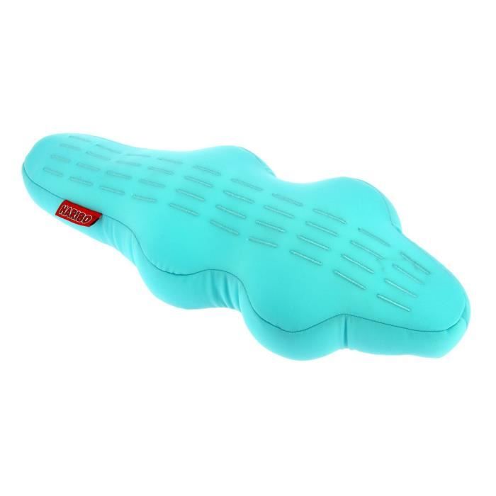 HARIBO Coussin crocodile 2 en 1 - Bleu