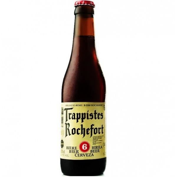 BRASSERIE ROCHEFORT 6 Belgian Strong Ale Bière Brune - 33 cl - 7,5 %