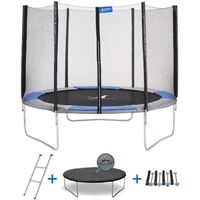 TRAMPOLINE Kangui - Trampoline rond Ø300cm avec filet, échell TRAMPOLINE Kangui - Trampoline rond Ø300cm avec filet, échell