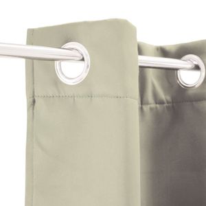 Rideau occultant Strong - 140 x 250 cm - Beige Rideau occultant Strong - 140 x 250 cm - Beige