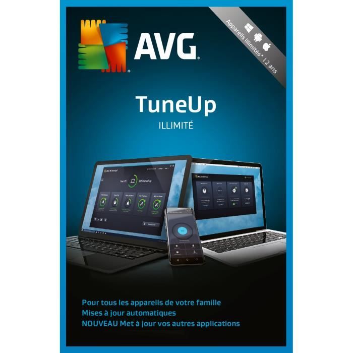 AVG TuneUp 2018 (Appareils illimités - 2 ans)