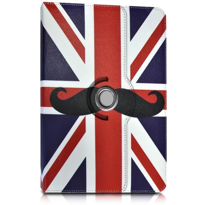 Etui Support Universel L Motif kj22 pour Tablette1