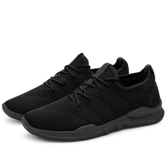 Basket homme ete sport - Respirant Semelle souple chaussures homme GD-XZ1034 Noir Noir - Achat / Vente basket Basket homme ete sport - Respirant Semelle souple chaussures homme GD-XZ1034 Noir Noir - Achat / Vente basket