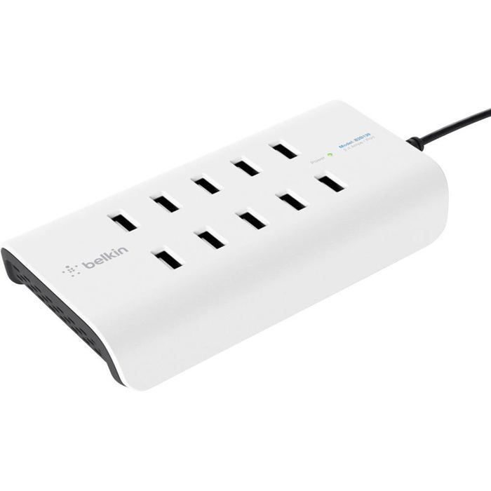 BELKIN Chargeur USB 10 ports -2,4 A, EU