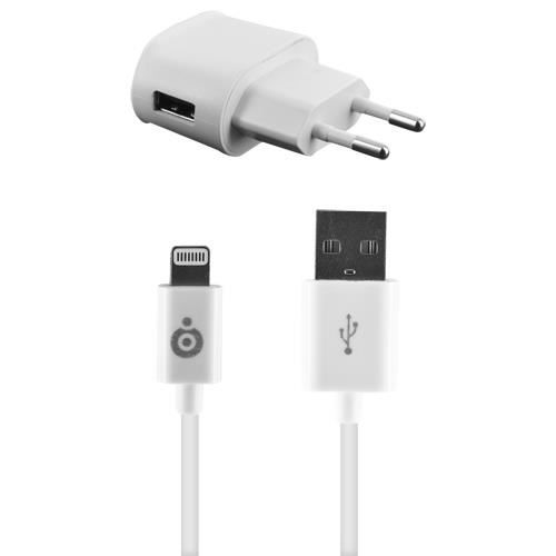 BBC chargeur secteur IP5 1A - Blanc