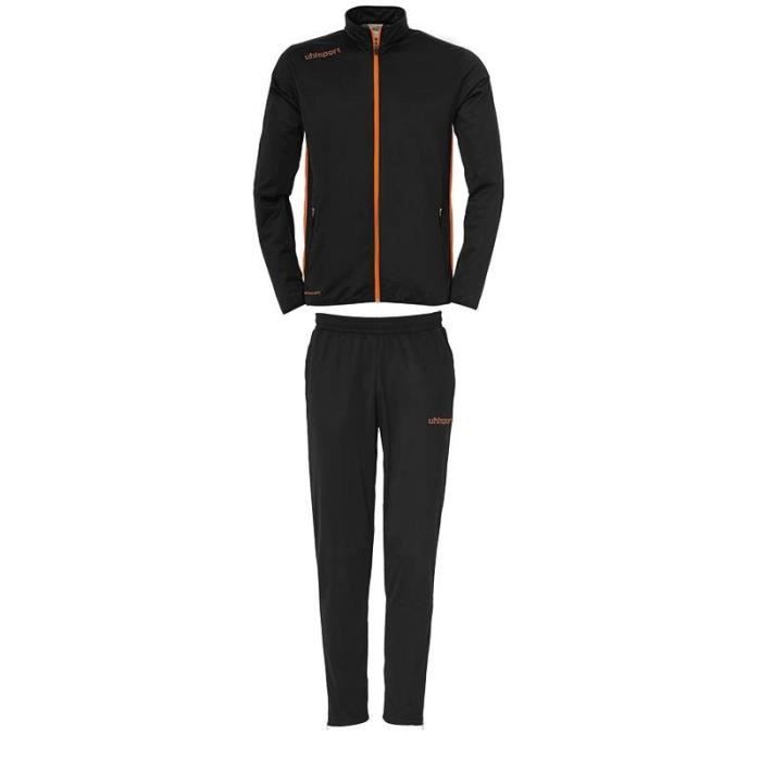 UHLSPORT Survêtement Enfant Classic Essential - Noir / Orange