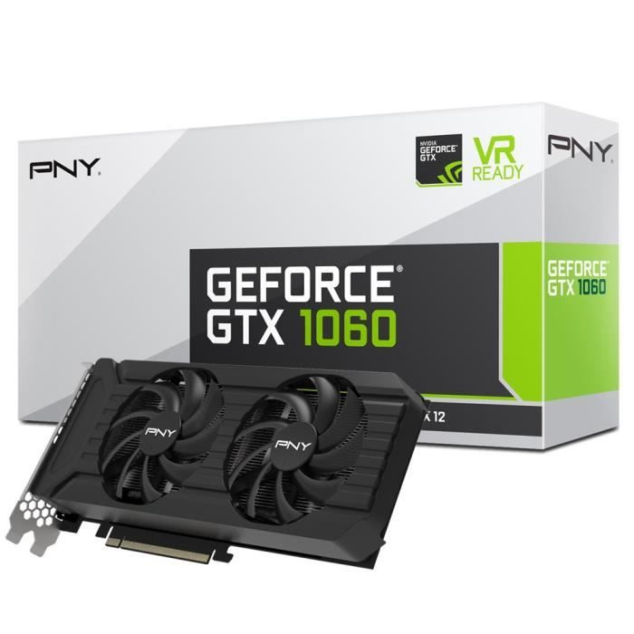 PNY Carte graphique GeForce® GTX 1060 6Go GDDR5