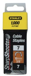 STANLEY 1000 agrafes cavaliers 10mm type 7