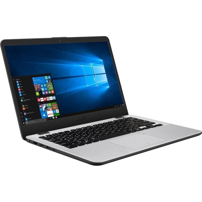 Ordinateur Portable - ASUS VivoBook S405UA-EB906T - 14 pouces FHD - Core i5-7200U - RAM 4Go - Stockage 128Go SSD - Win10