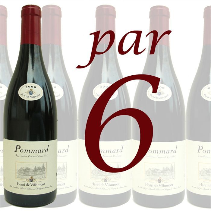 Henri de Villamont Pommard 2006 (6 bouteilles)   Achat / Vente VIN