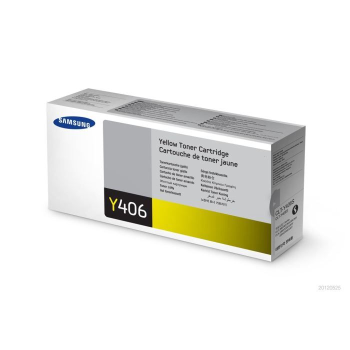 Samsung CLT Y406S   Achat / Vente TONER Samsung CLT Y406S  