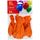 KIMPLAY 24 ballons à hélium - Orange