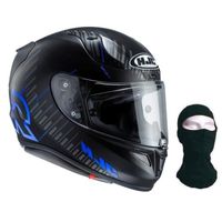 CASQUE MOTO SCOOTER HJC Casque Intégral Rpha11 Epik Trip Noir Bleu + C CASQUE MOTO SCOOTER HJC Casque Intégral Rpha11 Epik Trip Noir Bleu + C