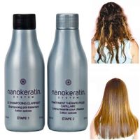 DÉFRISAGE - LISSAGE Nanokeratin System - Kit de Lissage brésilien 2… DÉFRISAGE - LISSAGE Nanokeratin System - Kit de Lissage brésilien 2…