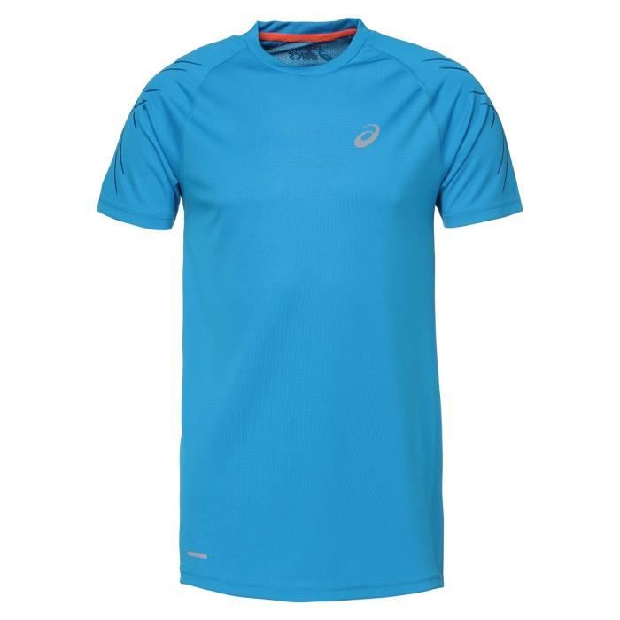 ASICS Speed Tee shirt manches courtes Homme - Bleu