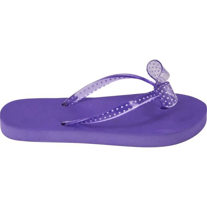 UP2GLIDE Tongs Purple - Enfant - Violet