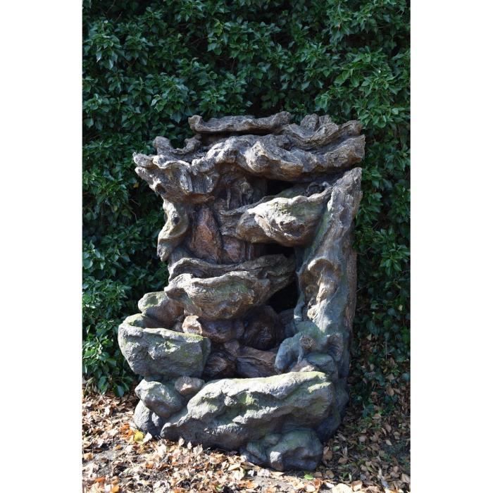 UBBINK Fontaine de jardin Dallas 206x144x123cm - Marron