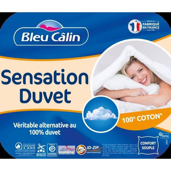 BLEU CALIN Oreiller Sensation Duvet 50x70cm