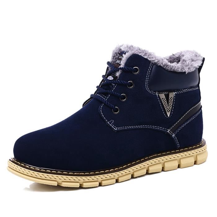 BOTTINE Chaussures homme Bottillons avec coton pour homme