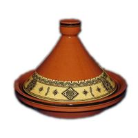 TAJINE Tajine traditionnel oulja jaune 30 cm TAJINE Tajine traditionnel oulja jaune 30 cm