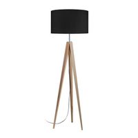 LAMPADAIRE IDUN Lampadaire trépied en bois naturel - Ø50 x H. LAMPADAIRE IDUN Lampadaire trépied en bois naturel - Ø50 x H.