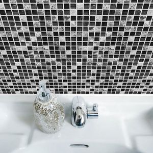 Papier Peint Adhesif Salle De Bain Achat Vente Pas Cher
