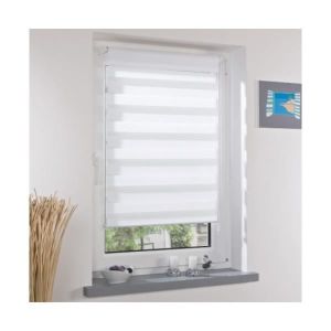 STORE Jour- Nuit Enrouleur avec chainette 40 x 160 Couleu : Blanc ... STORE Jour- Nuit Enrouleur avec chainette 40 x 160 Couleu : Blanc ...