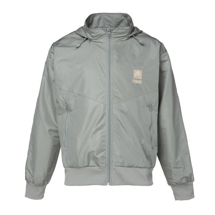NIKE Coupe Vent City Print - Homme - Gris