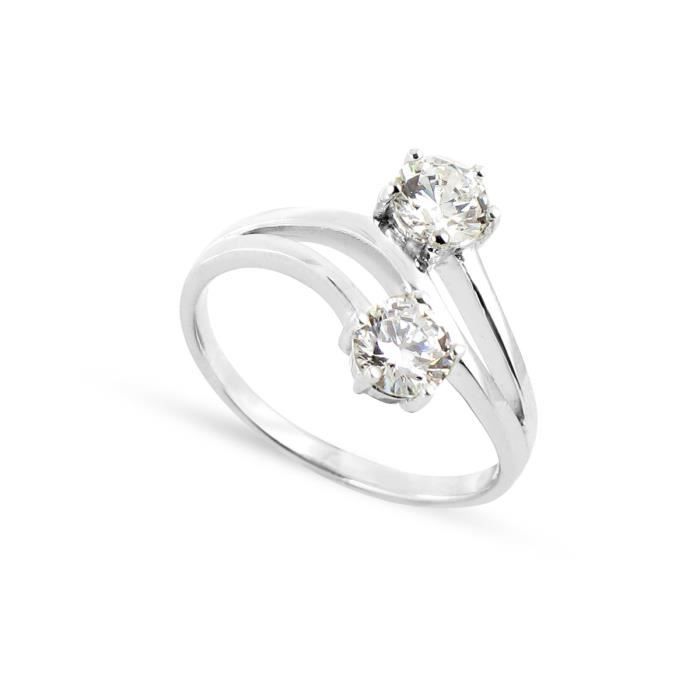 TOUS MES BIJOUX Bague Argent 925° Oxydes Zirconium