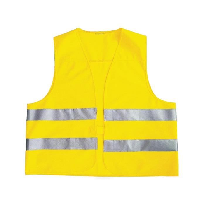 Gilet de sécurité Jaune avec Sac