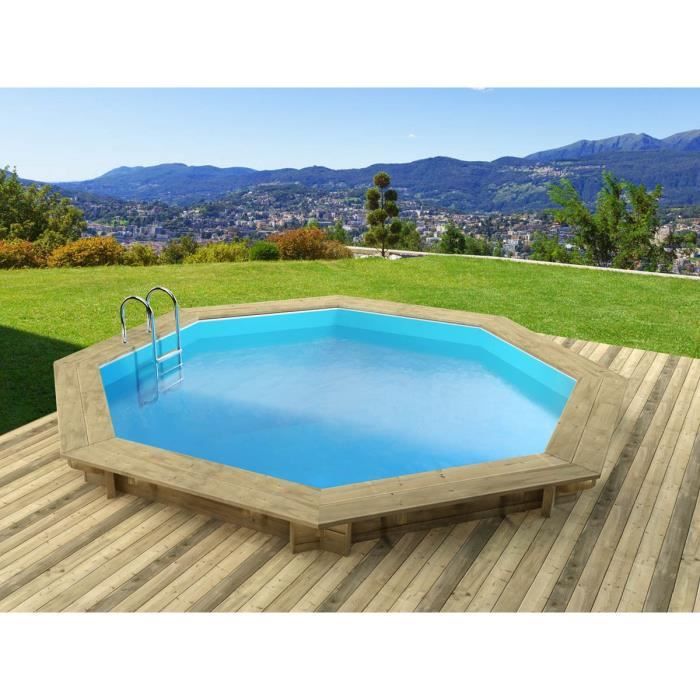 piscine bois verona - 5.10 x 1.20 m