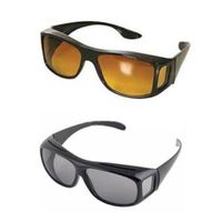 LUNETTES DE SOLEIL Polarized Day & Night Vision Uv Protected Hd Lunet LUNETTES DE SOLEIL Polarized Day & Night Vision Uv Protected Hd Lunet