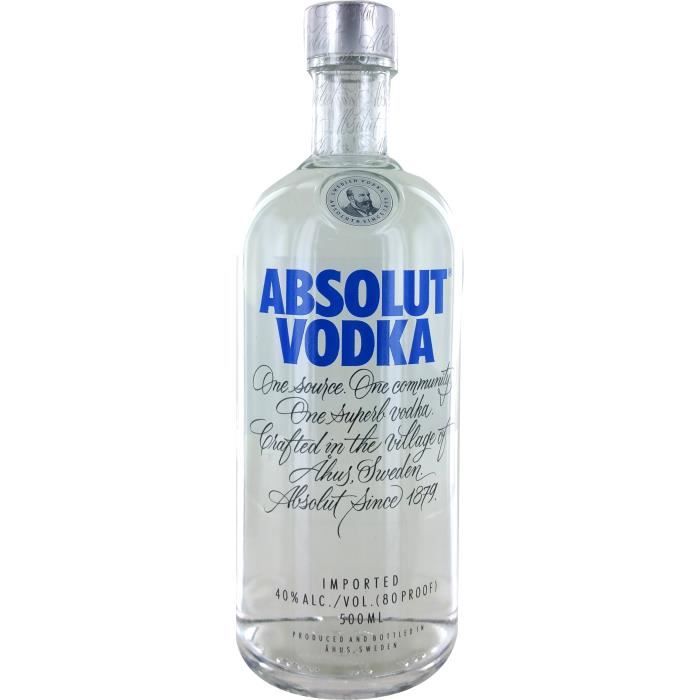 Absolut ru. Absolut 20cl.