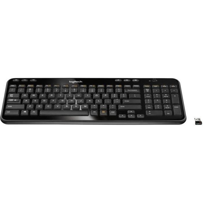 Clavier sans fil - LOGITECH - K360