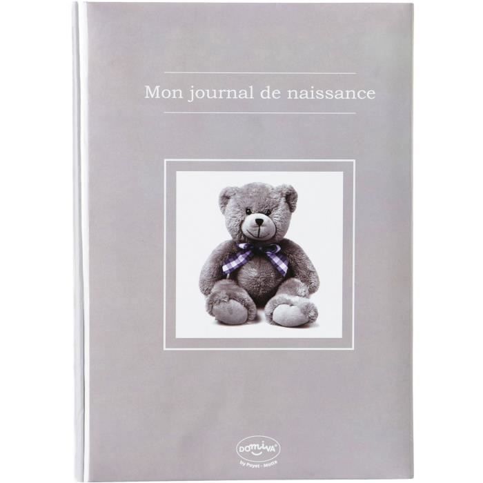 DOMIVA Mon Journal De Naissance Ourson 40 Pages