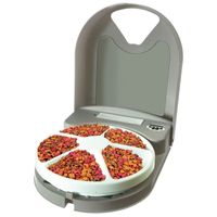 DISTRIBUTEUR D'ALIMENT PETSAFE Distributeur automatique 5 repas Eatwell - DISTRIBUTEUR D'ALIMENT PETSAFE Distributeur automatique 5 repas Eatwell -