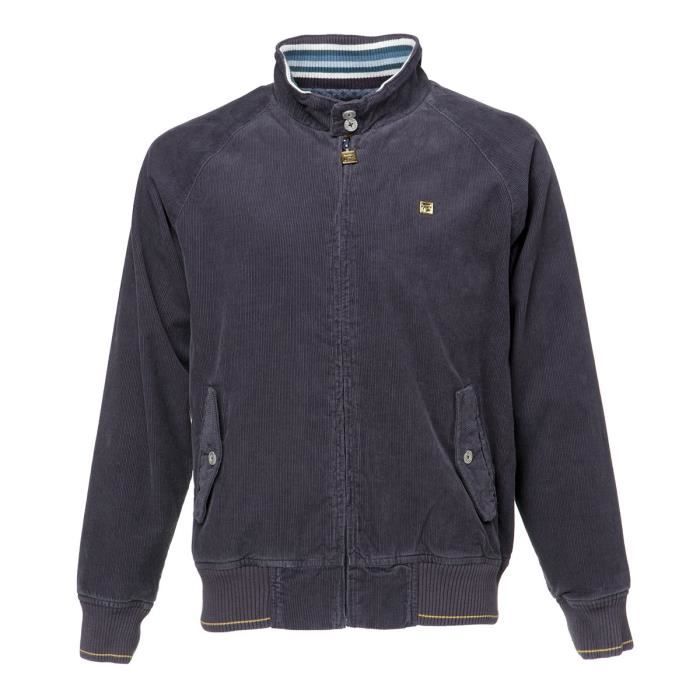 FILA Veste Zippée Corduroy - Homme - Marine