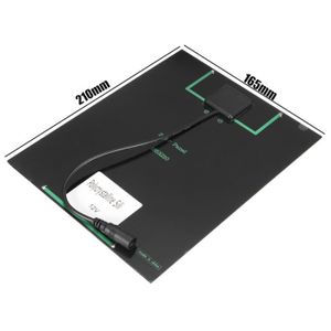 5 V 6 V 12 V 0.15W-2W polycristallin Epoxy Panneau Solaire Photovoltaique Chargeur