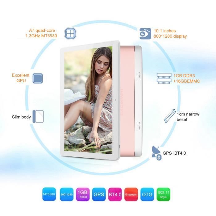 Excelvan Tablette Tactile PC 10.1 Pouces 1280*8001