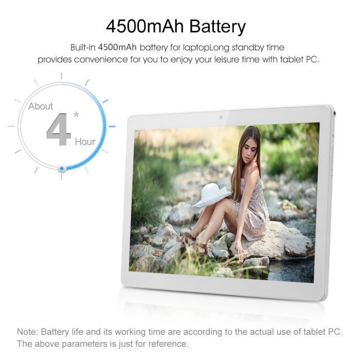 Excelvan Tablette Tactile PC 10.1 Pouces 1280*8003