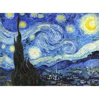 TABLEAU - TOILE Tableau La Nuit étoilée Vincent van Gogh 75 x 55 c TABLEAU - TOILE Tableau La Nuit étoilée Vincent van Gogh 75 x 55 c