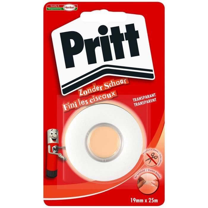 PRITT Ruban Adhésif Fini les Ciseaux