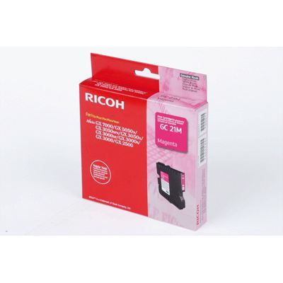 Ricoh 405542 / GC-21M Cartouche de Gel magenta Original 405534