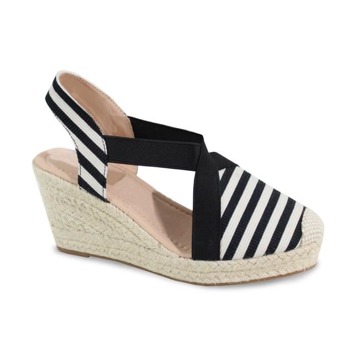 Shoes By Sandale Style Marin Plateforme Femme Avec gqBfwdxq
