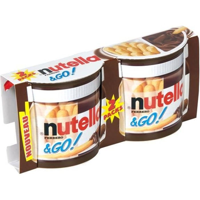 NUTELLA & GO T2 104G   Achat / Vente CONFISERIE DE CHOCOLAT NUTELLA