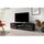 Moon Meuble TV Design noir mat avec noir brillant.
