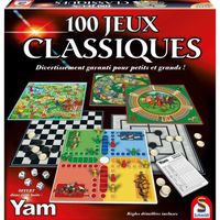 JEU SOCIÉTÉ - PLATEAU SCHMIDT AND SPIELE Coffret de jeux - 100 jeux clas JEU SOCIÉTÉ - PLATEAU SCHMIDT AND SPIELE Coffret de jeux - 100 jeux clas